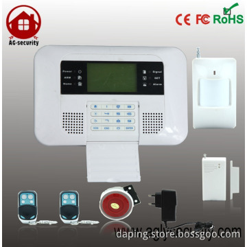 LCD Display GSM PSTN Dual Network Alarm System